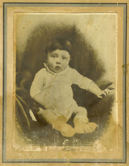 Savitri's picture of Hitler as baby